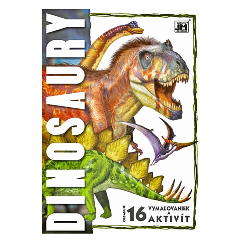 Omaľovánka Dinosaurus A4 2