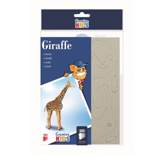 3D skladačka žirafa