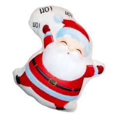 Santa Claus - HO HO HO - Plyšový vankúš - Oma & Luj