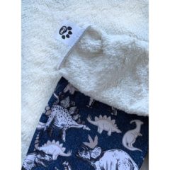 Kiwi softshellové nohavice zateplené s barančekom dinosaury- Oma & Luj