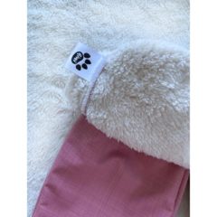 Kiwi softshellové nohavice zateplené s barančekom ružové - Oma & Luj