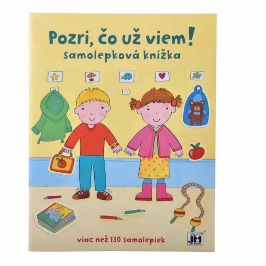 Samolepková knižka Pozri čo už viem- Oma & Luj