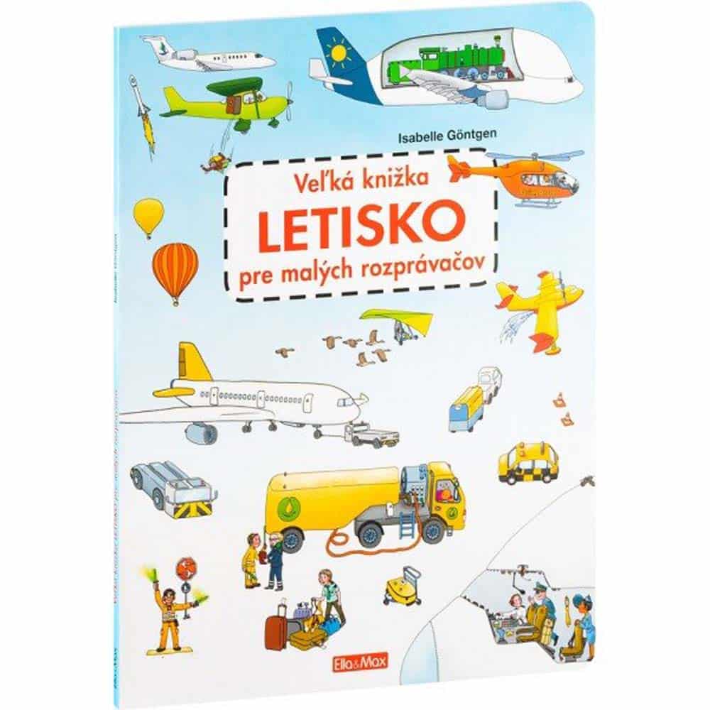 Leporelo letisko veľká knižka pre malých rozprávačov - Oma & Luj