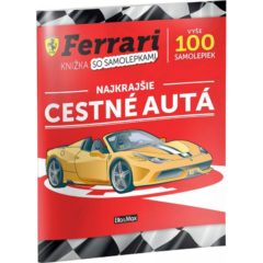 Samolepková knižka Ferrari Cestné autá-Oma & Luj