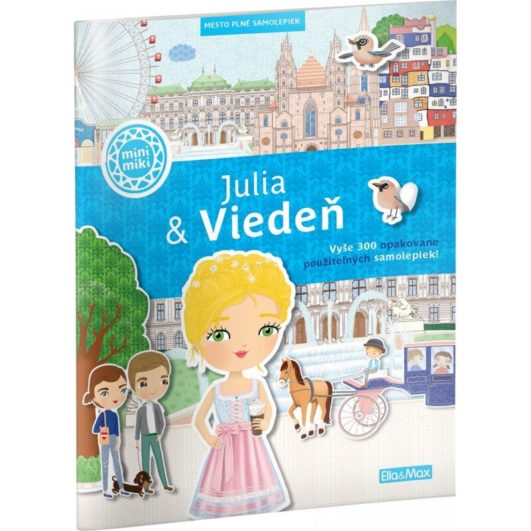 Samolepková knižka Júlia & Viedeň-Oma & Luj