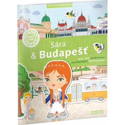 Samolepková knižka Sára & Budapešť-Oma & Luj