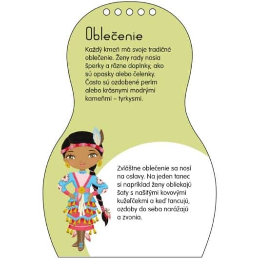 Obliekame indiánske bábiky Aponi- Oma & Luj