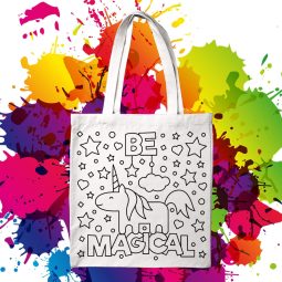 Bavlnená taška na vymaľovanie Be Magical