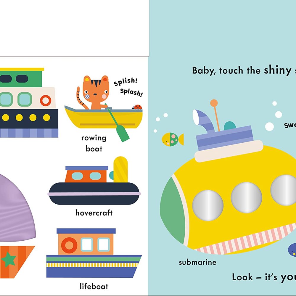 Baby Touch: Vehicles Tab Book