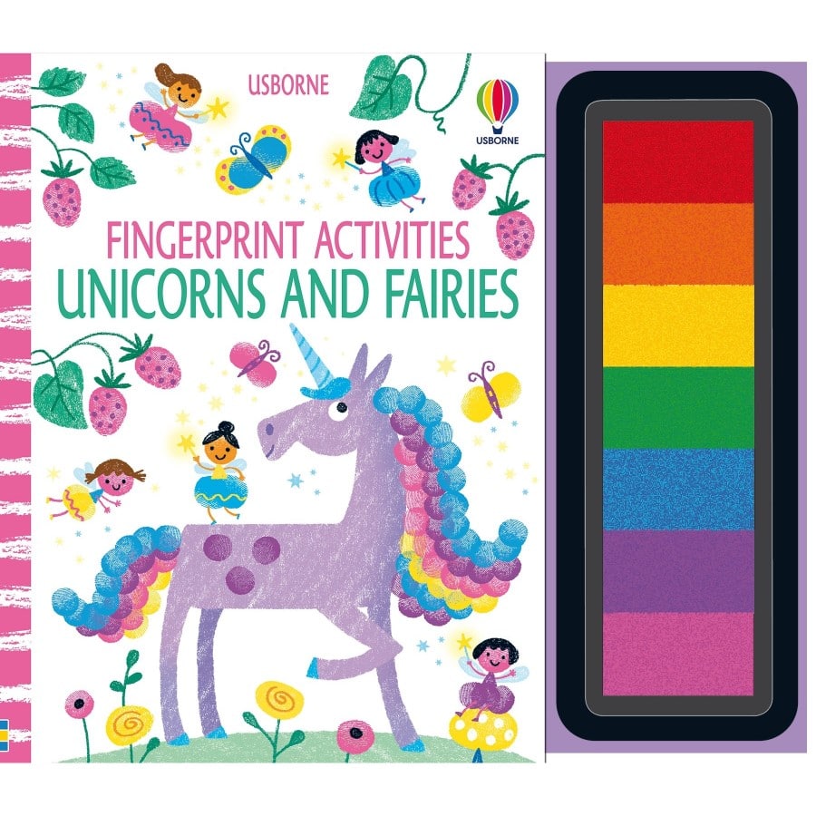 Fingerprint Activities Unicorns and Fairies-Oma & Luj
