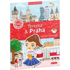 Samolepková knižka Terezka & Praha -Oma & Luj