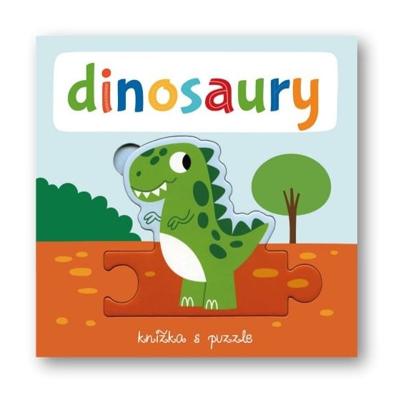 Dinosaury Puzzle leporelo - Oma & Luj