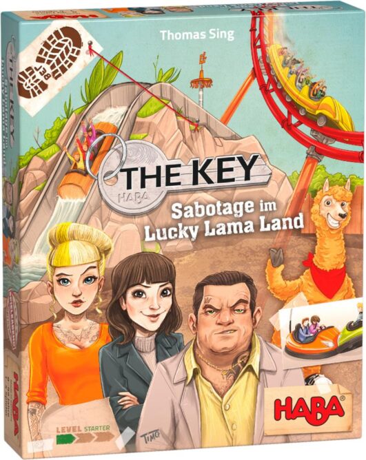 Haba Rodinná spoločenská hra Kľúč - Sabotáž v Lucky Lama Land