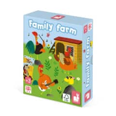 Janod Kartová hra Family Farm - Oma & Luj