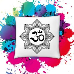 Obliečka na vymaľovanie Mandala Ohm 40x40cm - Oma & Luj