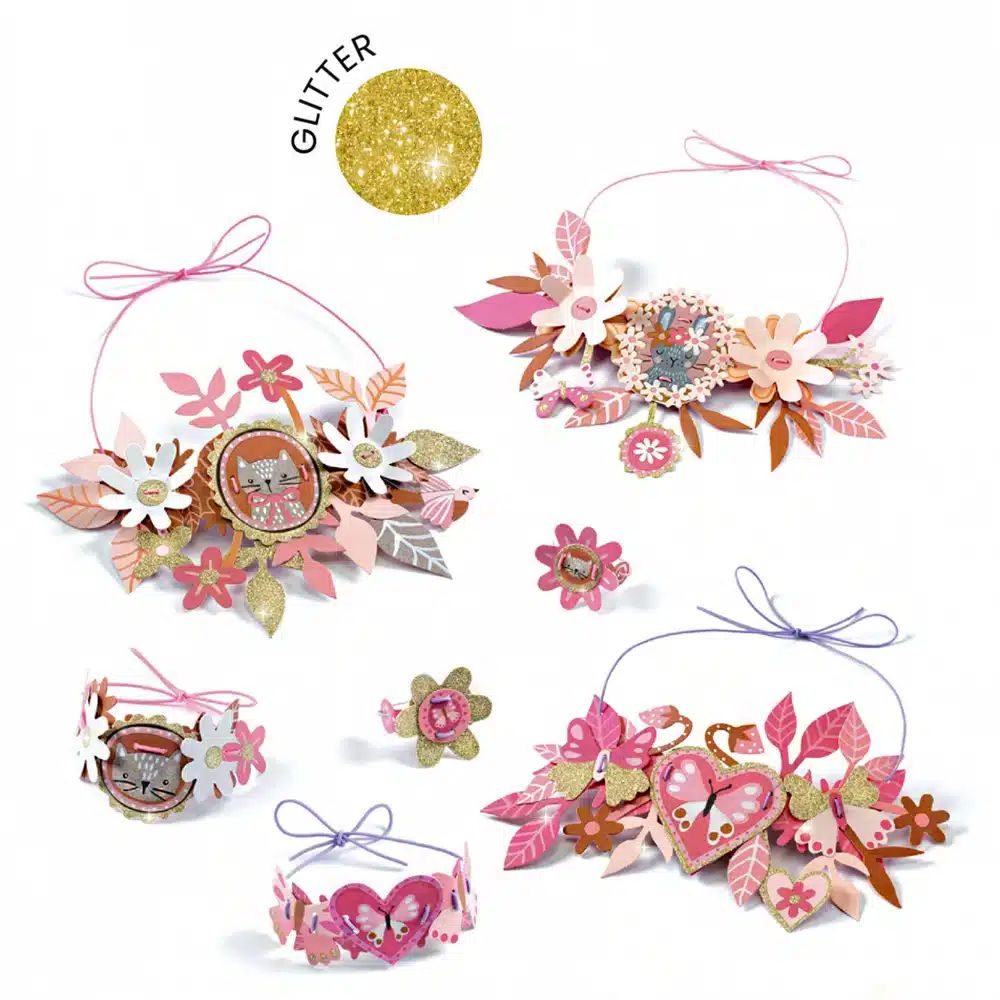 Vyrob si papierové šperky jemné medailonky - Oma & Luj