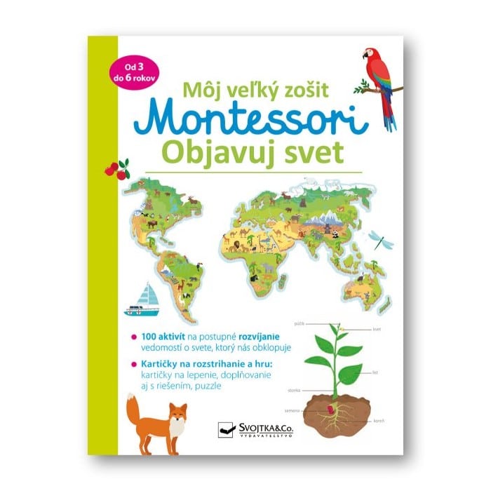 Môj veľký zošit Montessori Objavuj svet - Oma & Luj