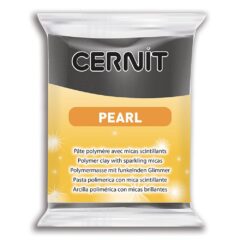 Polymérová hmota Cernit Pearl čierna 56g - Oma & Luj