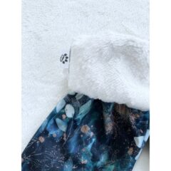Kiwi softshellové nohavice zateplené s barančekom listy - Oma & Luj