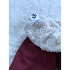 Kiwi softshellové nohavice zateplené s barančekom bordové - Oma & Luj