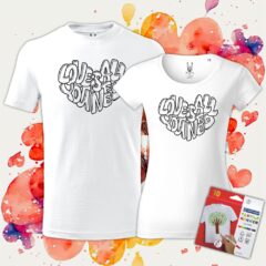 Tričká pre zamilovaných Love is all you need - Oma & Lu