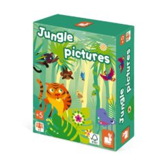 Janod Logická hra pre deti Jungle pictures - Oma&Luj