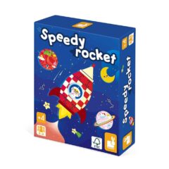 Janod Spoločenská hra pre deti Speedy Rocket - Oma & Luj