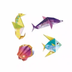 Origami Morské tvory - DJECO - Oma & Luj