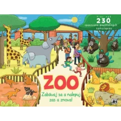 Samolepková knižka Zoo - Oma & Luj