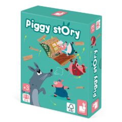 Janod Spoločenská hra Piggy story - Oma & Luj