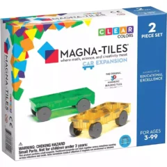 Magnetická stavebnica Magna-tiles Cars 2 dielna- Oma & Luj