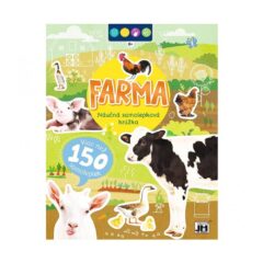 Náučná samolepková knižka Farma - Oma & Luj