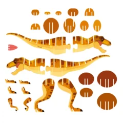 Janod 3D puzzle Dinosaurus T-Rex-Oma & Luj