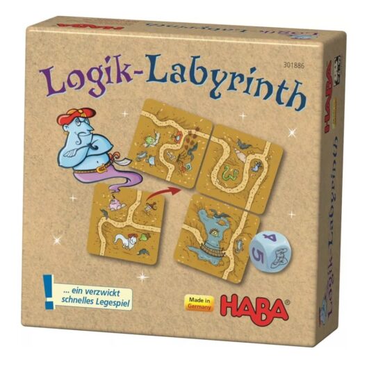 Spoločenská hra HABA Logický labyrint- Oma & Luj