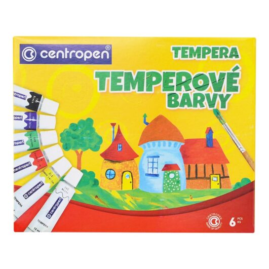 Temperové farby Centropen 9550 6 farieb-Oma & Luj