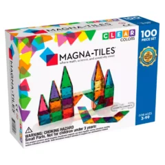 Magnetická stavebnica Magna tiles 100 dielov-Oma & Luj