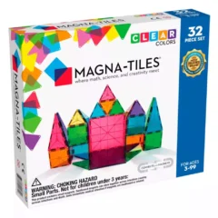 Magnetická stavebnica Magna tiles 32 dielov - Oma & Luj