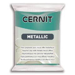 Polymérová hmota Cernit Mettalic tyrkys 56g -Oma & Luj