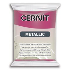 Polymérová hmota Cernit Mettallic purpurová 56g -Oma & Luj