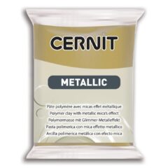 Polymérová hmota Cernit Mettallic zlatá antique 56g -Oma & Luj