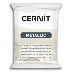 Polymérová hmota Cernit Mettallic perleťová biela 56g -Oma & Luj