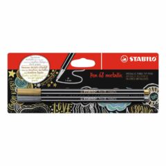 Fixky Stabilo Pen 68 metallic 2 ks-Oma & Luj