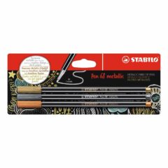 Fixky Stabilo Pen 68 metallic 3 ks - Oma & Luj