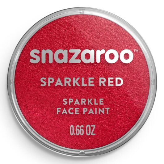 Farba na tvár perleťová červená Snazaroo 18ml-Oma & Luj
