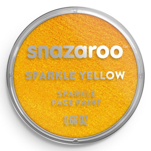 Farba na tvár perleťová žltá Snazaroo 18ml-Oma & Luj